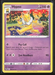 Hypno 061/195 Silver Tempest Uncommon