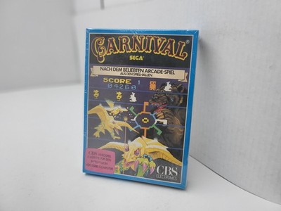 NEW SEALED CARNIVAL CBS GERMAN VERSION GAME FOR THE INTELLIVISION CONSOLE ##