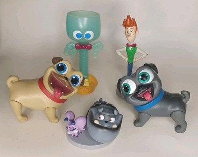 Disney Junior Puppy Dog Pals Figures Lot of 5