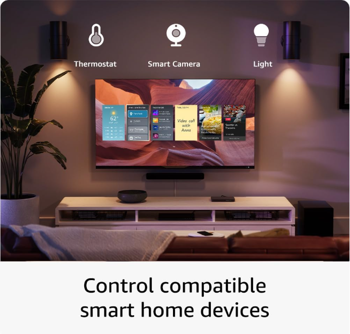 Amazon Fire TV Stick 4K Max, Wi-Fi 6E, 16GB Storage, Free & Live