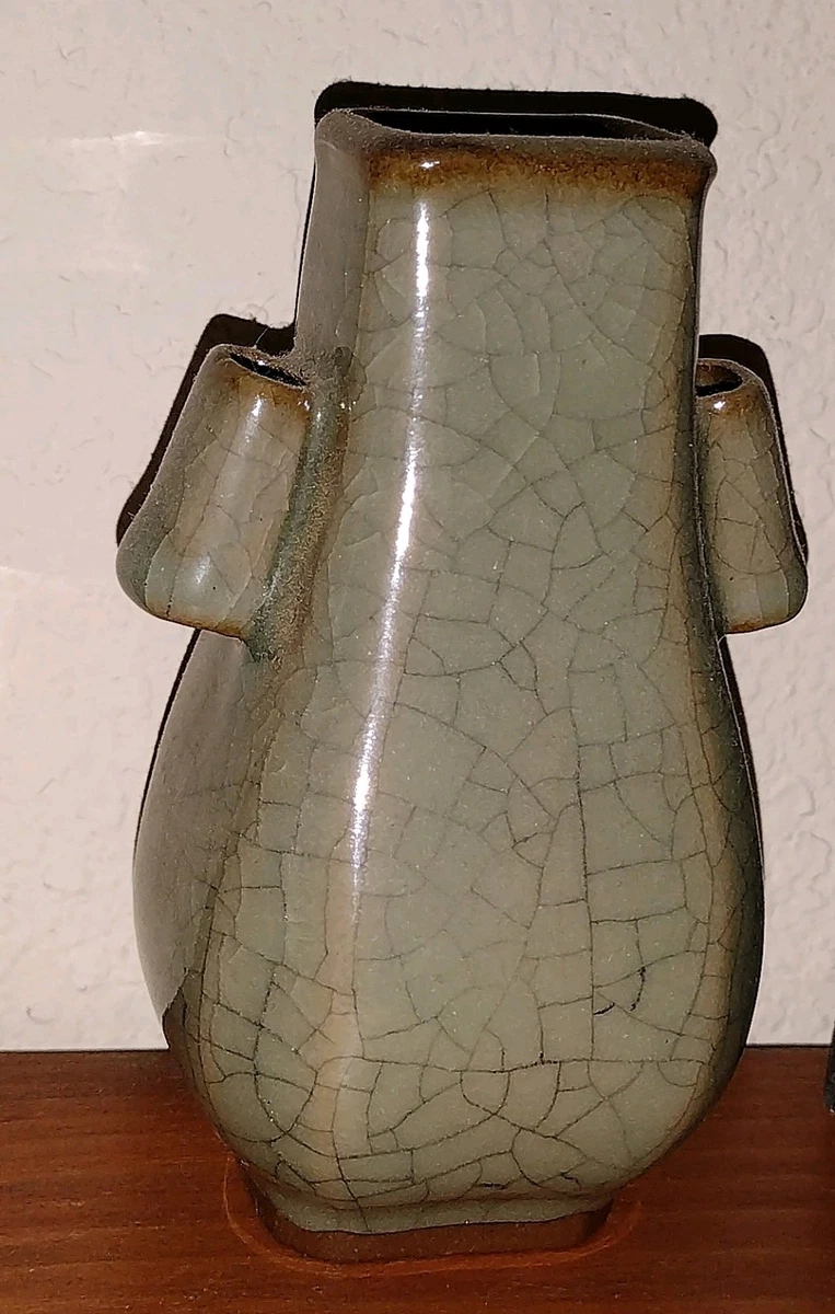 中国古美術中国古陶磁器宋時代汝窯花口瓶古 玩民国期頃茶道具 花入 唐物希少 宋代在中国古董花瓶| eBay