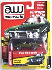 Auto World vintage muscle 1969 Pontiac Firebird Limited Edition 1 of 3456