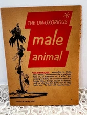 Vintage The Unuxorius Male Animal Booklet 1950s