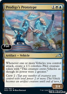 MTG Prodigy's Prototype [NEO - 231] LP Foil