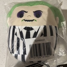 Squishmallows Beetlejuice Beetlejuice Plush, 8", Very Soft, NEW