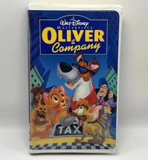 Oliver Company VHS 1996 Disney Video Tape Masterpiece VTG Clamshell Nearly New