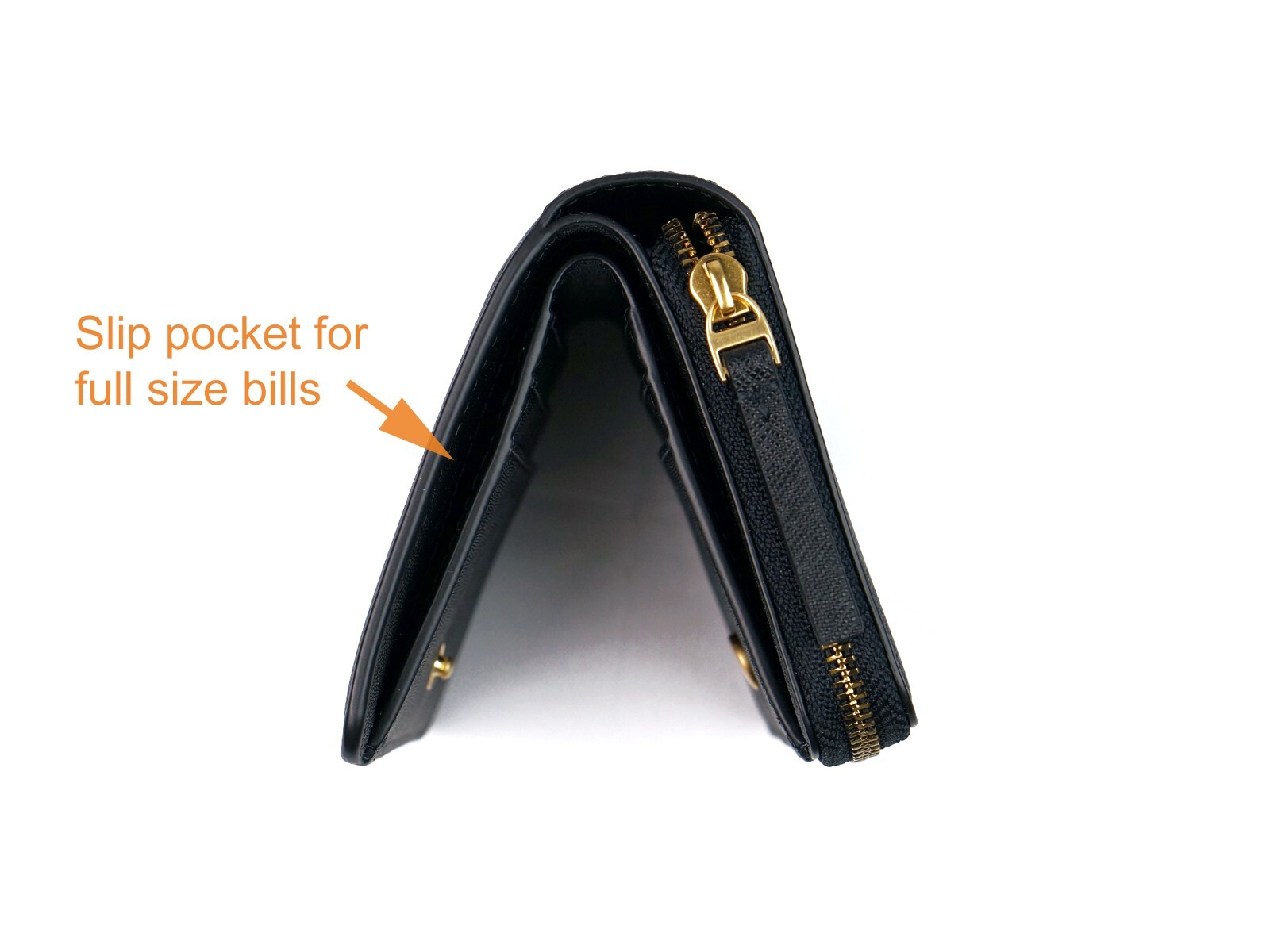 New Tory Burch Emerson Black Saffiano Leather Small Wallet 147606