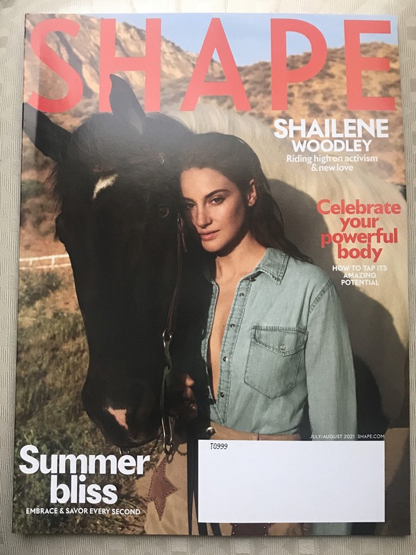 Shape Magazine July August 2021 Shailene Woodley Teyana Taylor Katie Lee Biegel