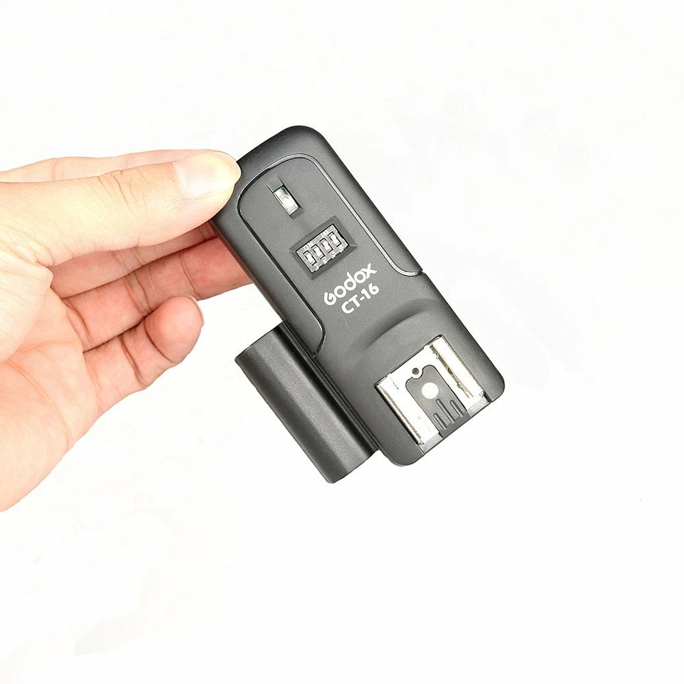 US Godox CT-16 Wireless Speedlite Trigger Receiver For Universal Hot Shoe Flash - Image 3 of 4