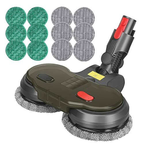 Jajadeal Testa di Mocio Elettrica per Dyson V15 V11 V10 V8 V7 Aspirapolv |  eBay