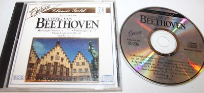 The Best of Ludwig Van Beethoven (CD, Excelsior Recordings) Classical, Romantic