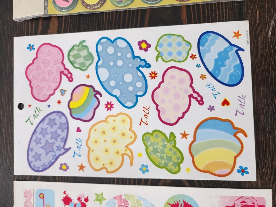 LOT Inspirational Stickers Words Phrases Letters Label Alphabet Colorful #10 NEW - Image 4 of 4