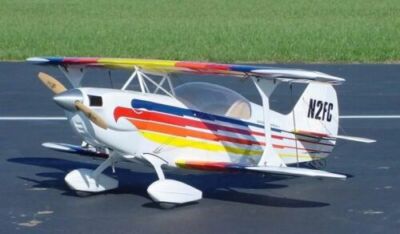 Christen Eagle II Biplane 61'' RC Airplane Laser Cut Balsa Ply Short Kit W/ Plans