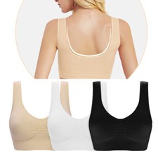 Sports Bra Seamless Bra Padded High Impact Top Active Wear Workout Yoga Exercise