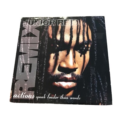Junior Reid - Actions Speak Louder Than Words - UK 12'' Vinyl - 1991 - Big Life