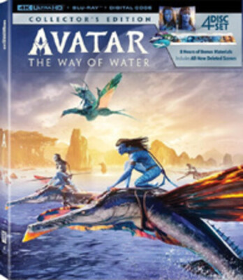 #ad #ad Avatar: The Way of Water New 4K UHD Blu ray With Blu Ray 4K Mastering Boxe $50.98