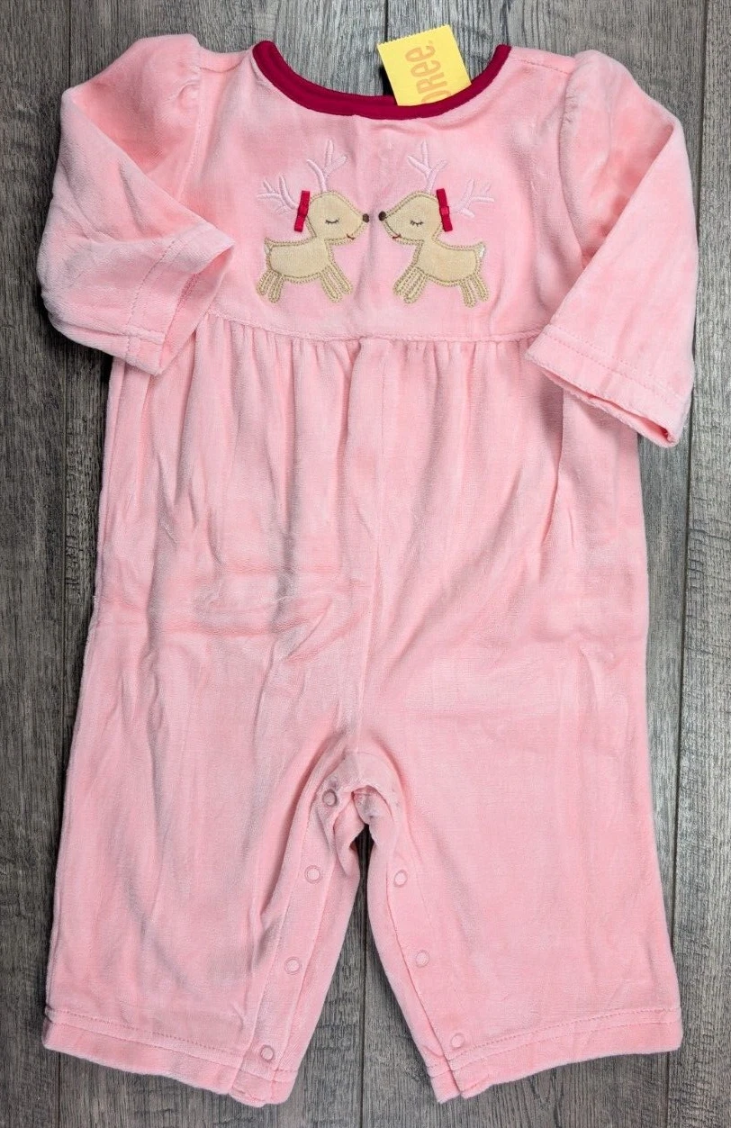Baby Girl Clothes New Gymboree 3-6 Month Colorful Village Velour Outfit