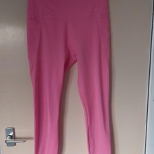 Crown  Ivy bright pink leggings with pockets - size S