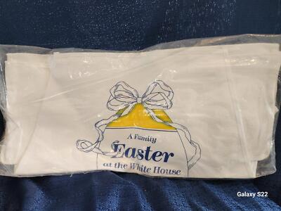 The White House Easter Egg Roll - 1989 Apron - George H.W. Bush - New/Sealed