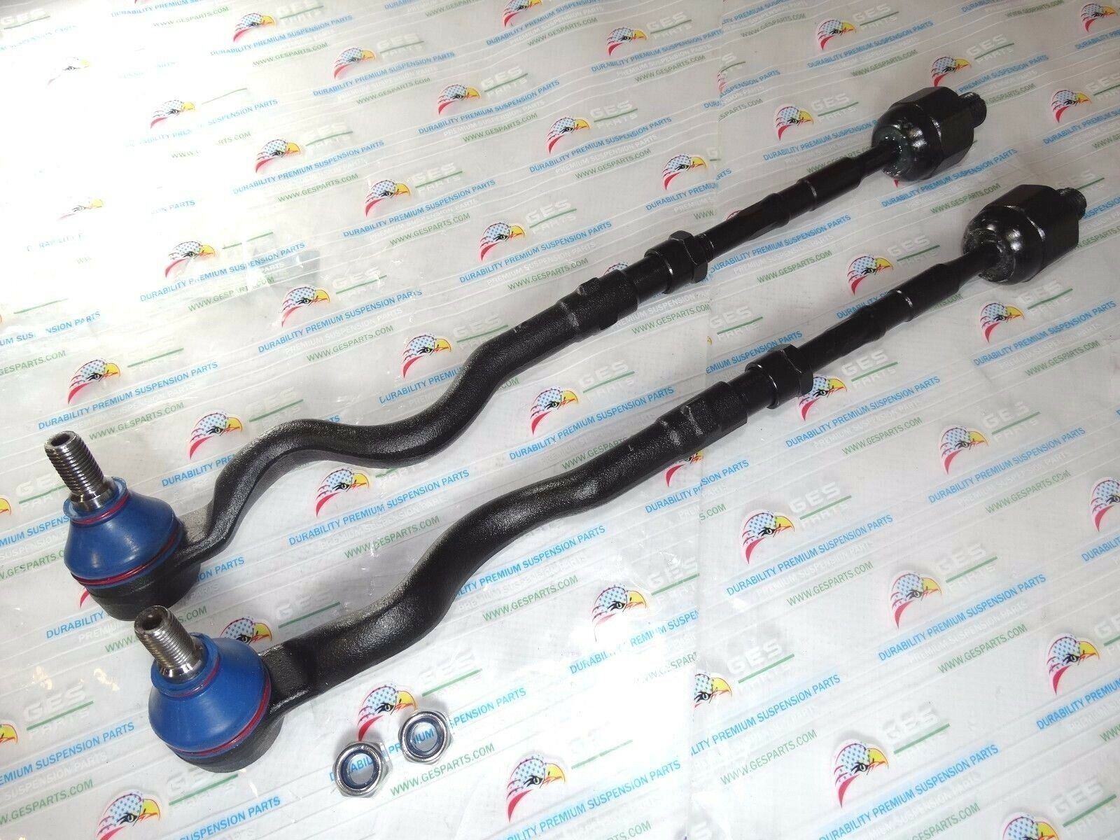 2 Front Inner & Outer Tie Rod End Assembly Fit BMW E46 325i 323i 328i