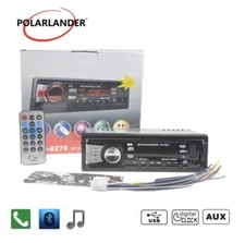 STEREO PER AUTO AUTORADIO  MP3 SD USB AUX 50WX4 NUOVO MODELLO+TELECOMANDO