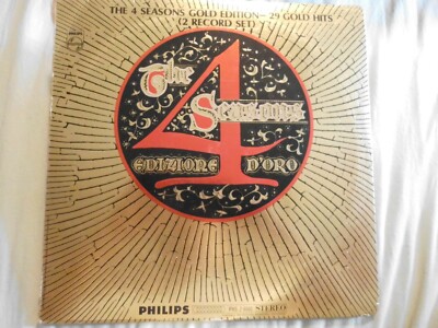 The 4 Seasons  (1807) Edizione D'Oro (Gold Edition) 1968 2 LP`s  Phil PHS 2-6501