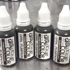 NEW 1 OZ. GREEN PUMPKIN Liquid Color Fishing Soft Plastic Bait Plastisol