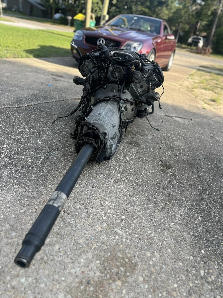 Трансмиссия двигателя в сборе 3,2 л 2001 - 2004 Mercedes Benz SLK320 102k от оригинального производителя 1120100606 - Изображение 4 из 4