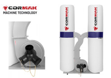 CORMAK FM300SA Aspirateur à copeaux de bois cyclonique 220 L Séparateur 3900 m3