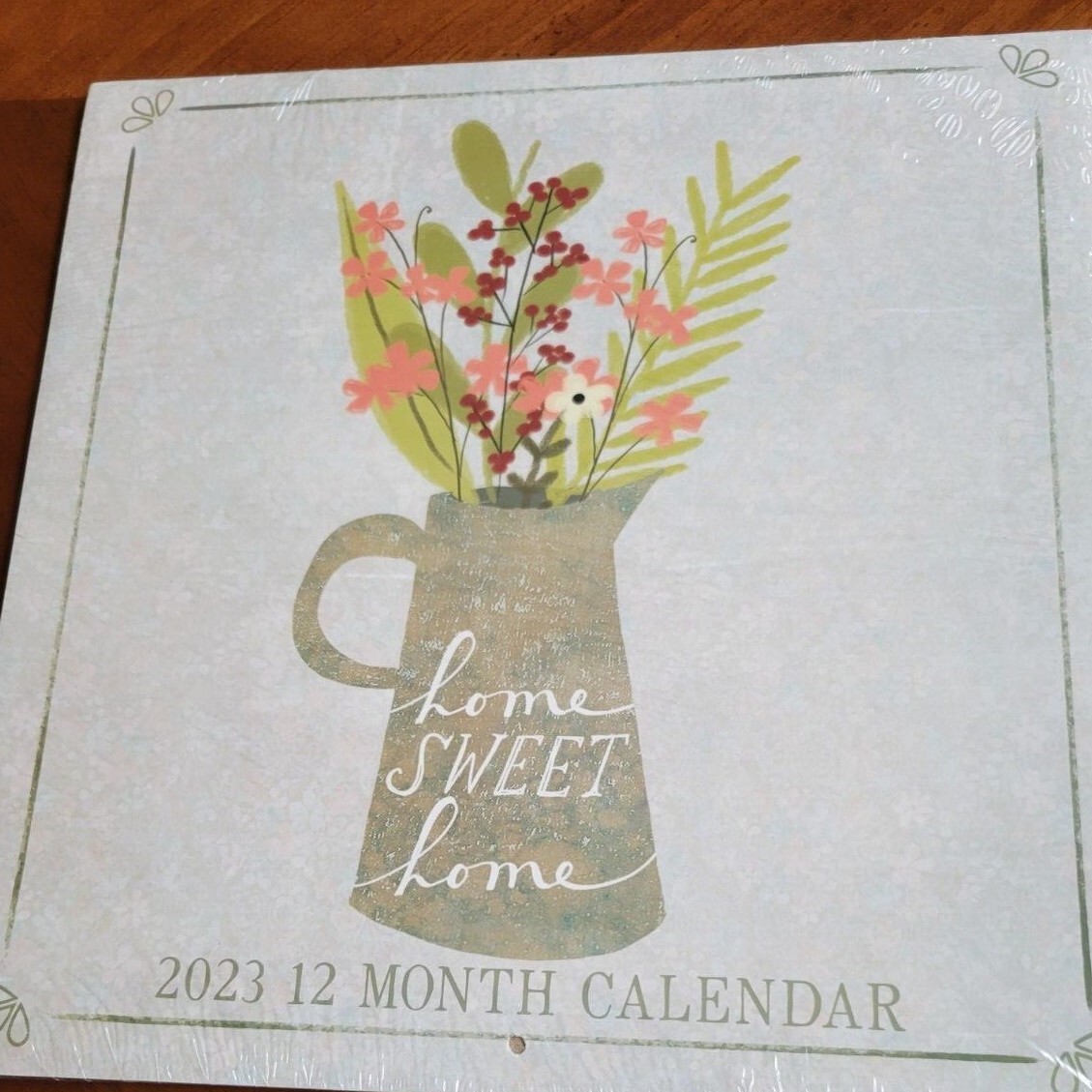 2023 Dollar Tree Inspiration Wall Calendars HOME SWEET HOME New Sealed |  eBay