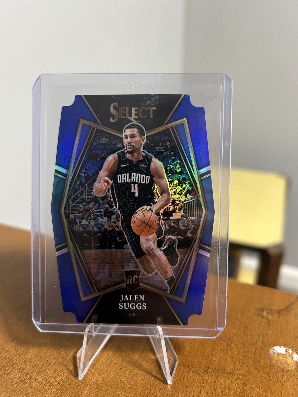 2021 SELECT JALEN SUGGS BLUE DIE-CUT PRIZM /249 RC #102
