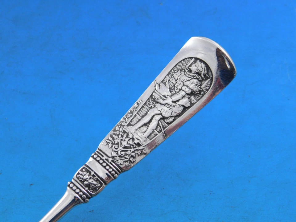 Tenedor de cena Fontainebleau de Gorham de plata esterlina 7 5/8" cubiertos reliquia Foto 3 de 4