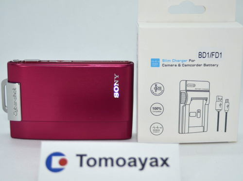 Sony Cyber-Shot DSC-T200 Pink Digital Camera Japanese language only - Picture 2 of 23