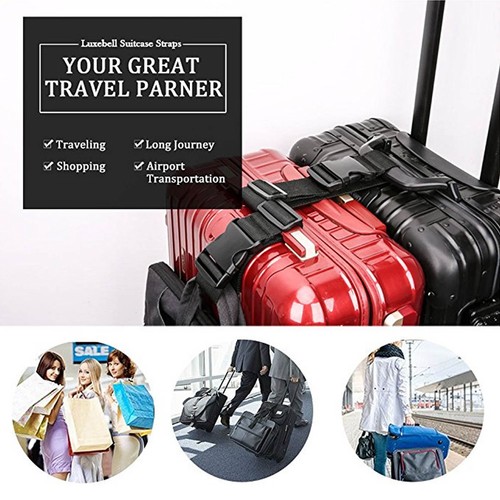 Luggage Strap for Suitcase Add a Bag 