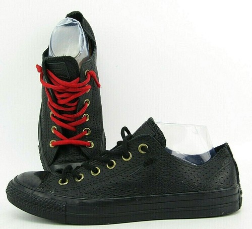 black converse ox leather