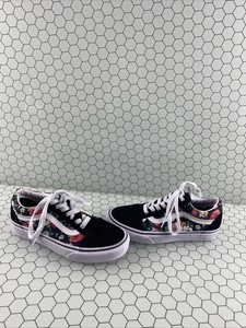 vans floral preto