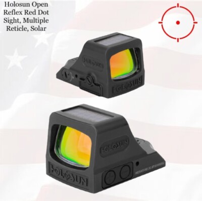 Holosun 508 - Choose Your 508T Titanium Red/Green Dot Pistol Solar
