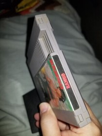 NES Rambo cart and slip only no manual or box