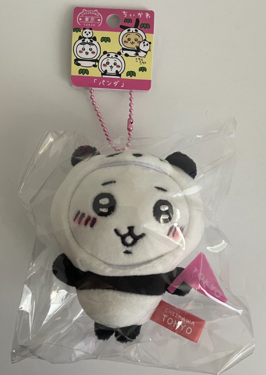 Chiikawa Hachiware Usagi Panda costume Tokyo Limited Plush Chiikawa Hachiware Usagi Panda costume Tokyo Limited Plush