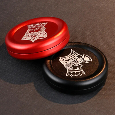 Fidget Slider Metálico De Poker | Juguete Sensorial De 44x33 Mm Para Aliviar El Estrés Y La Ansiedad | Regalo Para Adultos Y Estudiantes
