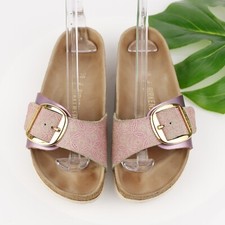 Birkenstock Womens Madrid Big Buckle Sandal Size 38 7 Ceramic Rose Mozaic Slide
