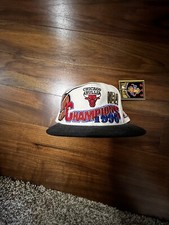 Chicago Bulls 1996 Championship Hat - Snapback New With Tags Vintage NBA
