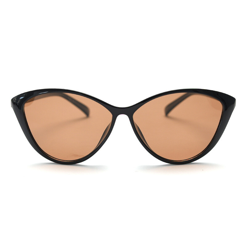 Women Retro Cat Eye Sunglasses Oversize Polarized UV 400  display picture 1