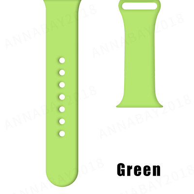 #ad #ad Silicone Band Strap for Apple Watch Series 1 2 3 4 5 6 SE Sports 38 40 42 44mm $5.99
