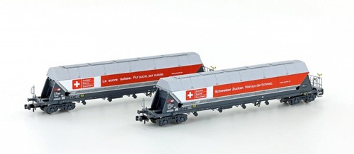HOBBYTRAIN H 23475 2er Set Silowagen Tagnpps SBB Schweizer Zucker, Ep.VI, NEUHEI | Zustand: Neu