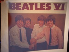 THE BEATLES VI VINTAGE 1970's ROCK  ROLL IRON ON TRANSFER -NICE B-11