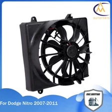 For Dodge Nitro 2007-11 68003974AB Engine Radiator Cooling Fan Assembly