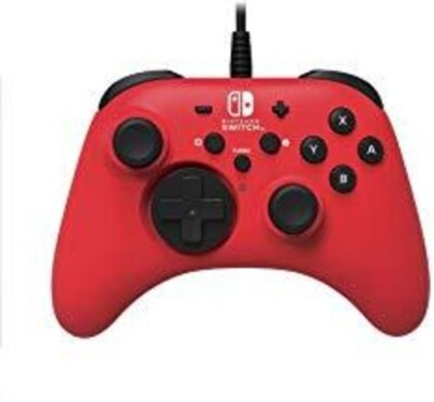 Nintendo Switch HORIPAD Wired Controller (Red) by HORI, Brand New Open Box