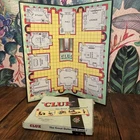Vintage 1949 1950 Parker Brothers Clue Great Detective Game Near Complete Board