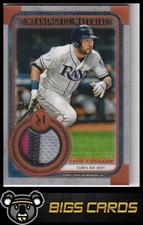 2018 Topps Museum Kevin Kiermaier Meaningful Material Patch Copper #/35